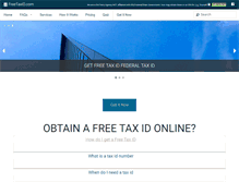 Tablet Screenshot of freetaxid.com